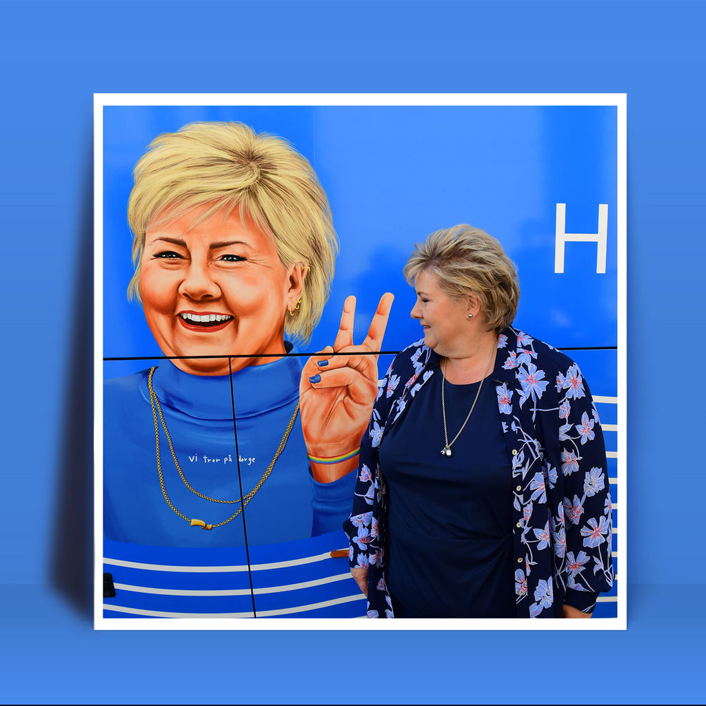 Norway PM Erna Solberg 2021 Reelection Campaign